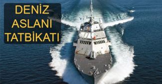 Ege’de ‘Deniz Aslanı’ ile dev gövde gösterisi