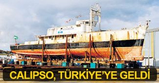 Kaptan Cousteau’nun Calipso’su Türkiye’de