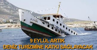 9 Eylül vapuru Karaburun'da batırıldı