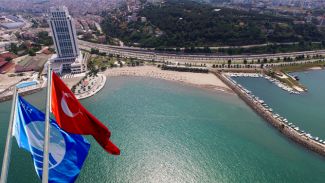 Samsun sahilleri ’Mavi Bayrak’la taçlandı