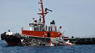 Sahil Güvenlik botu dalış turizmi için batırıldı
