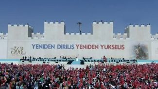 ‘Fetih’ şöleninde denizaltılı güvenlik önlemi